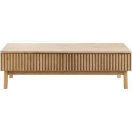 Salontafel Arrosto eikenhout 70x135 cm rechthoekig light roast