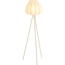 Vloerlamp Moscito ecru linnen 1-lichts