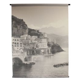 Wandkleed Trissino zwart wit