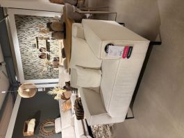 TERZO Loveseat stof alpine 101-ivory