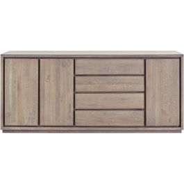 Dressoir Lavio (203 cm) eiken slate
