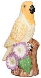 Decoratiebeeld Palmoli papegaai oranje