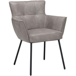 Eetkamerstoel Novile microleder beige