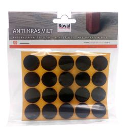 Zelfklevend Oravilt 22mm bruin