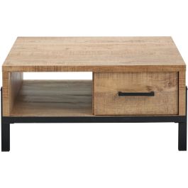 Salontafel Ricardi 90x90 cm vierkant mango