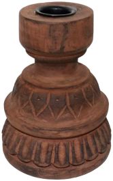 Kandelaar Alessano bruin small