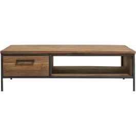 Salontafel Romaro teakhout 135x67 cm rechthoekig mix rough