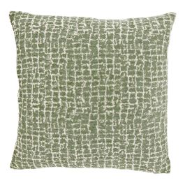 Sierkussen Baschi 45x45cm groen gestreept