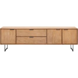 Tv-meubel Aska (195 Cm) teak naturel brushed