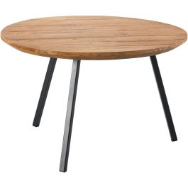 Salontafel Romaro 65 cm rond teak mix rough