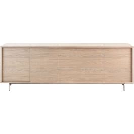 Dressoir Famosa 76x228x45 cm bruin