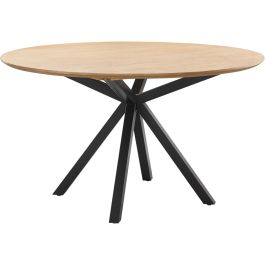 Eettafel Belvio rond 140 light oak fineer