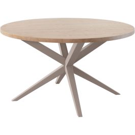 Eettafel Mascaro 150 cm rond misty oak