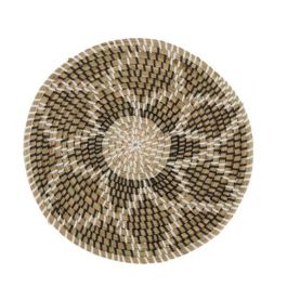 Wandhanger Adornos rond 33 cm bruin