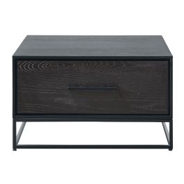 Salontafel Vinito (65 Cm) eiken fineer zwart