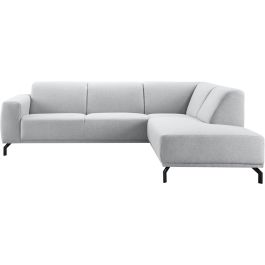Hoekbank rechts Bellanti lichtgrijs basic comfort
