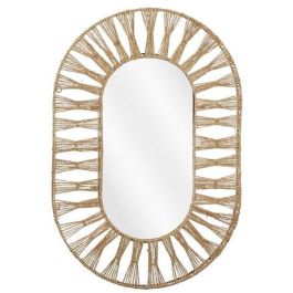 Spiegel Capolago ovaal 86x58 cm L lichtbruin