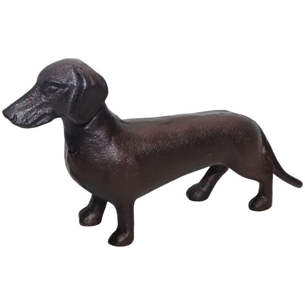 Decoratiebeeld Trebbia hond zwart