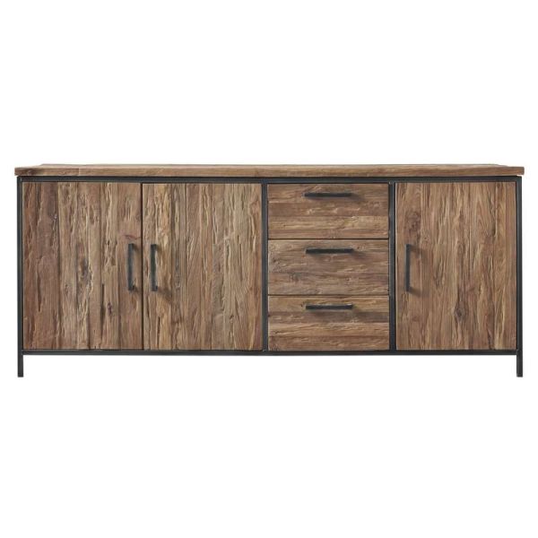 Dressoir Romaro (195 cm) teakhout mix rough