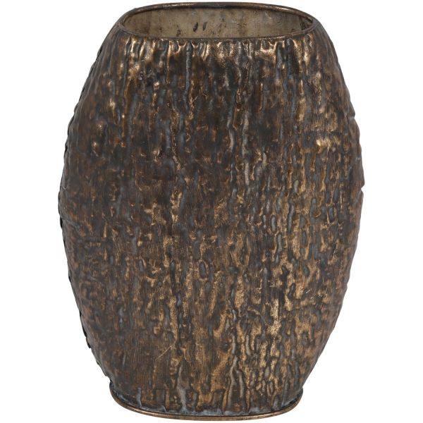 Decoratievaas Mingardo M brons ovaal