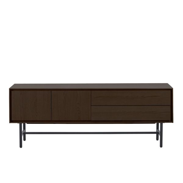 TV-meubel Belvio 165 cm dark oak