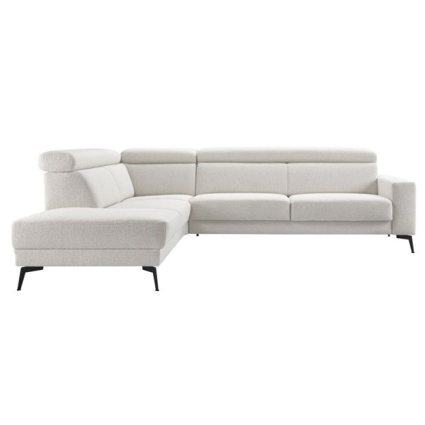 Hoekbank Tusari HR-schuim zitting beige verstelbare zitdiepte