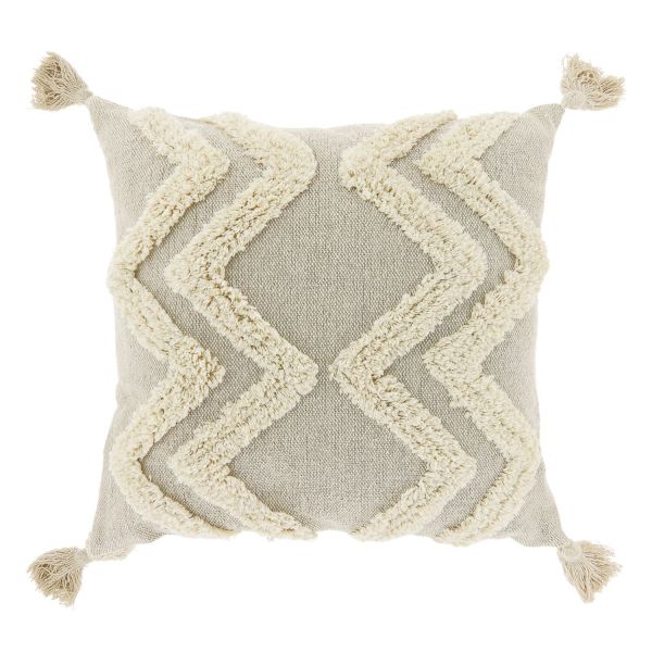 Sierkussen Banchette grijs