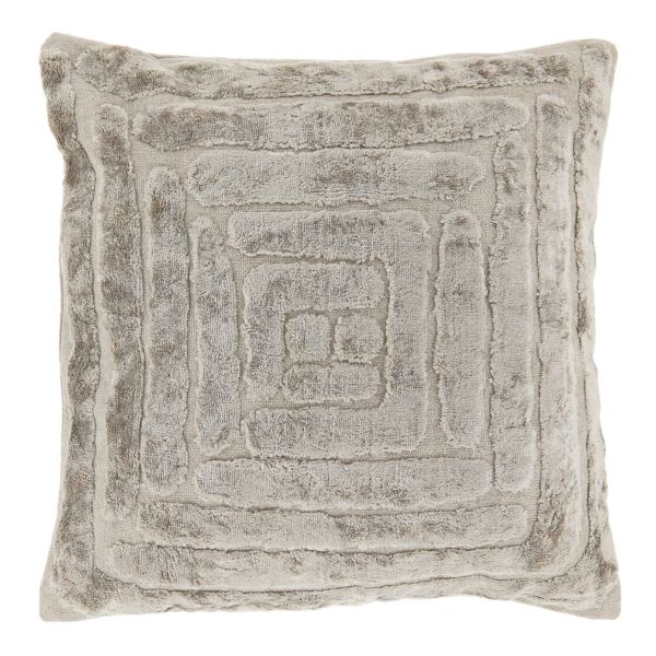 Sierkussen Banchette 45x45 cm grijs