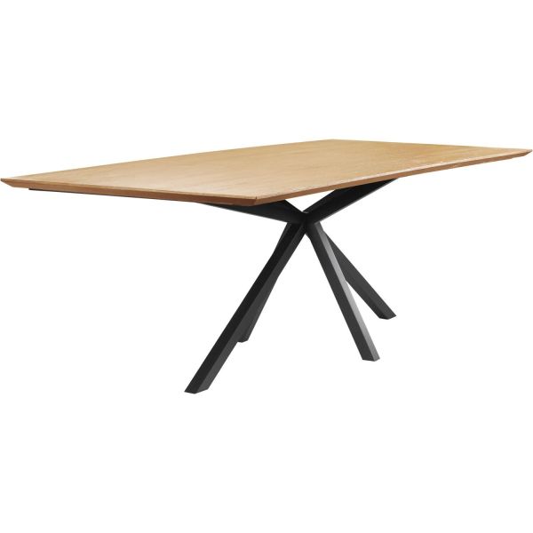 Eettafel Belvio 180x95 cm rechthoekig light oak