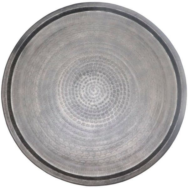 Decoratieschaal Trodena 58 cm rond zwart