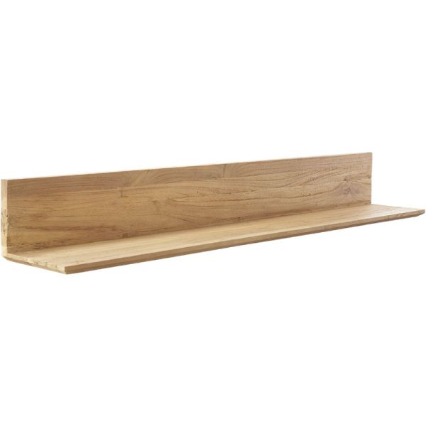 Wandplank Aska 157cm teak naturel brushed