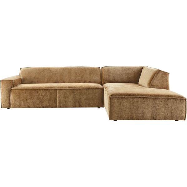 Elementenbank rechts Baricci teddy bruin excellent comfort