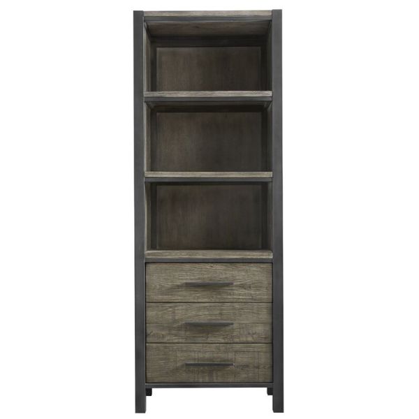 Boekenkast Morandi (72 cm) eiken grey