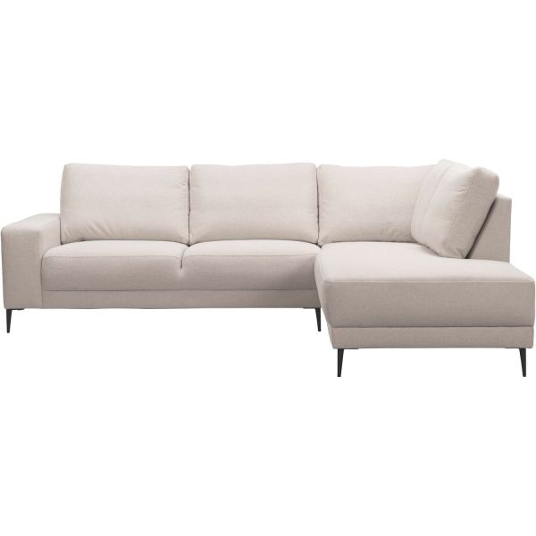 Hoekbank rechts Portona ecru premium comfort