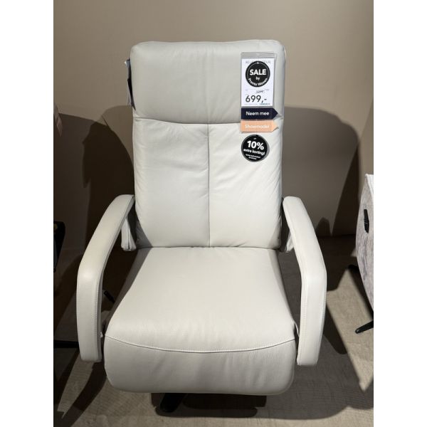 VICIO Rlxfaut MFM rug A/arm 2 ldr sol.456silvergr.