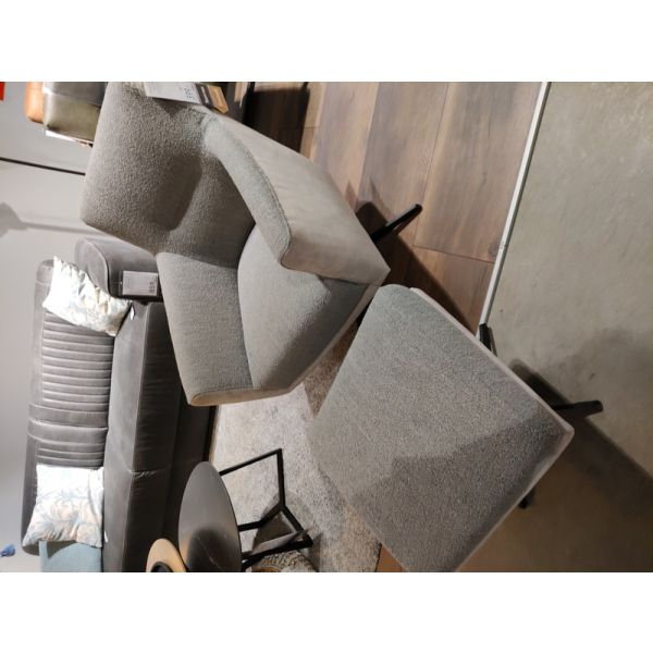 MALTENO Draaifauteuil icl. voetenbankje