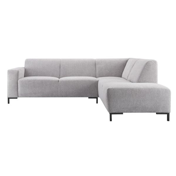 Hoekbank rechts Alpa HR zitting grijs