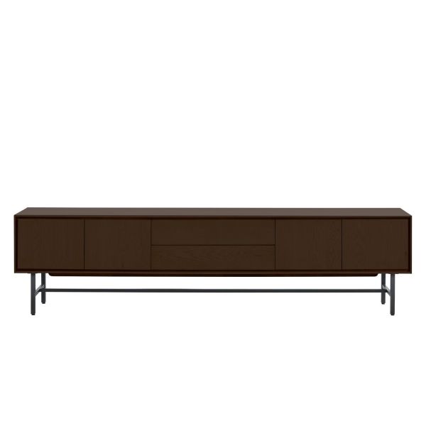 TV-meubel Belvio 240 cm dark oak