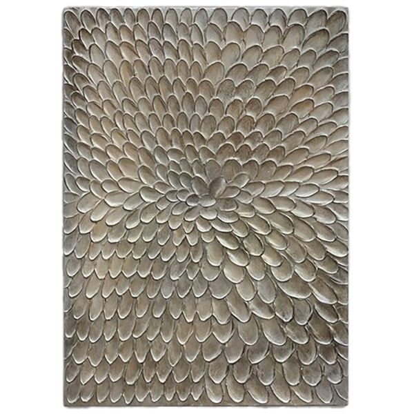 Wandpaneel Pictura 80x120 cm rechthoekig grijs