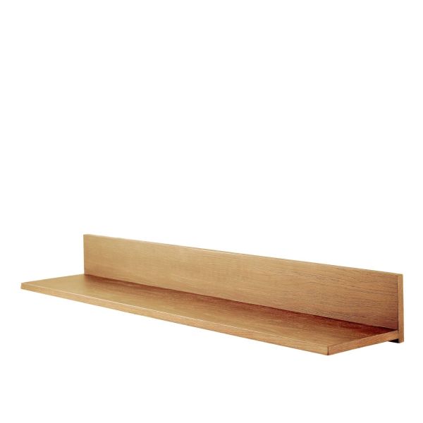 Wandplank Belvio 125 cm light oak