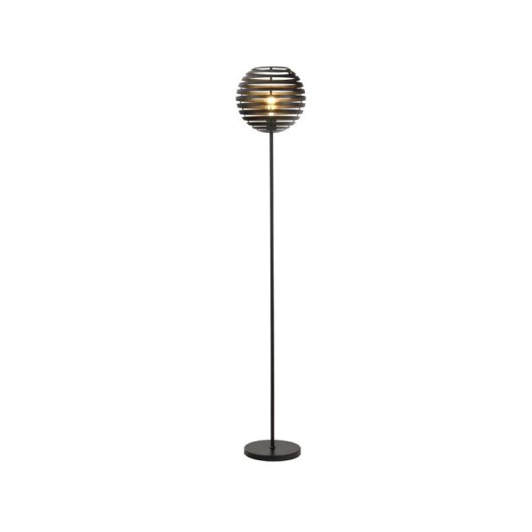 Vloerlamp Fiorenza Ø 30 cm zwart staal