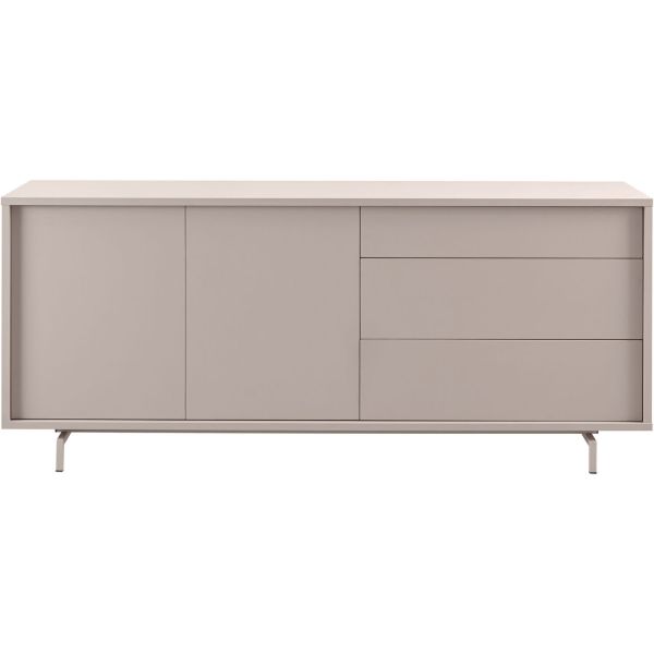 Dressoir Famosa 76x180x45 cm grijs