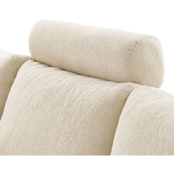 Hoofdsteun Davanti 80 cm beige