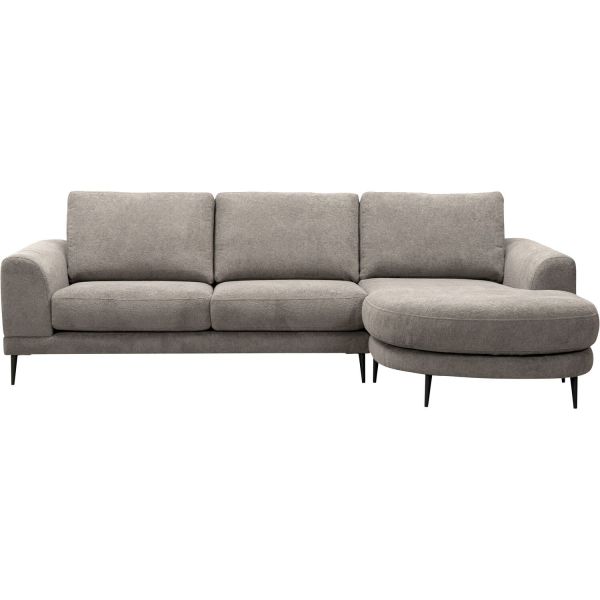 Hoekbank rechts Aziri taupe supreme comfort