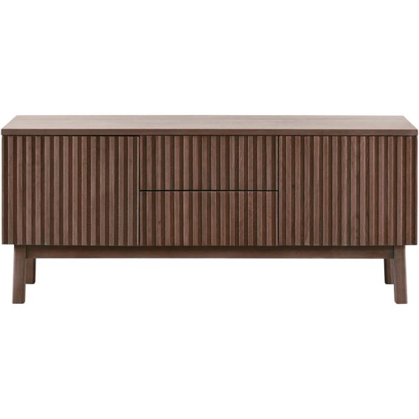 TV-meubel Arrosto eikenhout 58x135x40 cm Dark Roast
