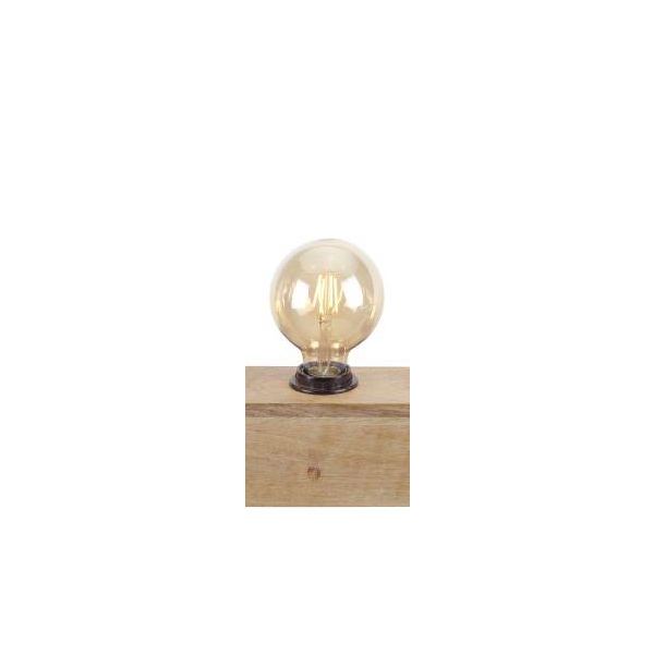 E27 Ledlamp Luce amber 4 Watt 9,5 cm kogel