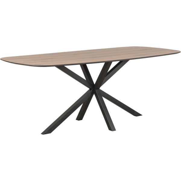 Eettafel Tesino 160x90 cm Deens ovaal