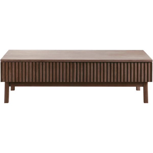 Salontafel Arrosto eikenhout 70x135 cm rechthoekig Dark Roast