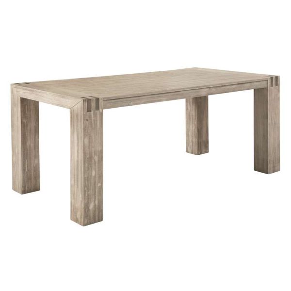 Eettafel Bassano L220xB100 acaciahout light grey