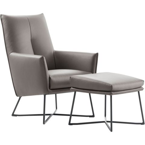 Dono draaifauteuil  + hocker